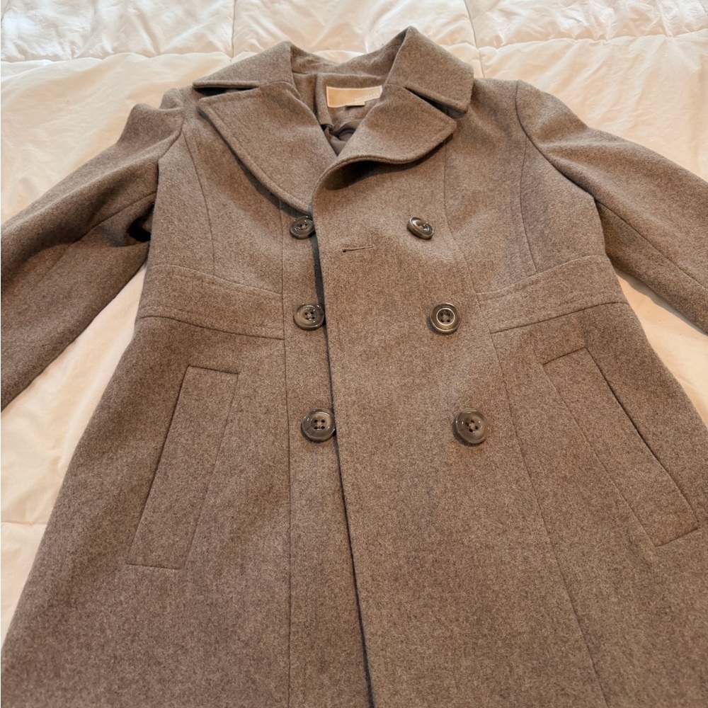Michaels Women's Classic Gray Pea Coat